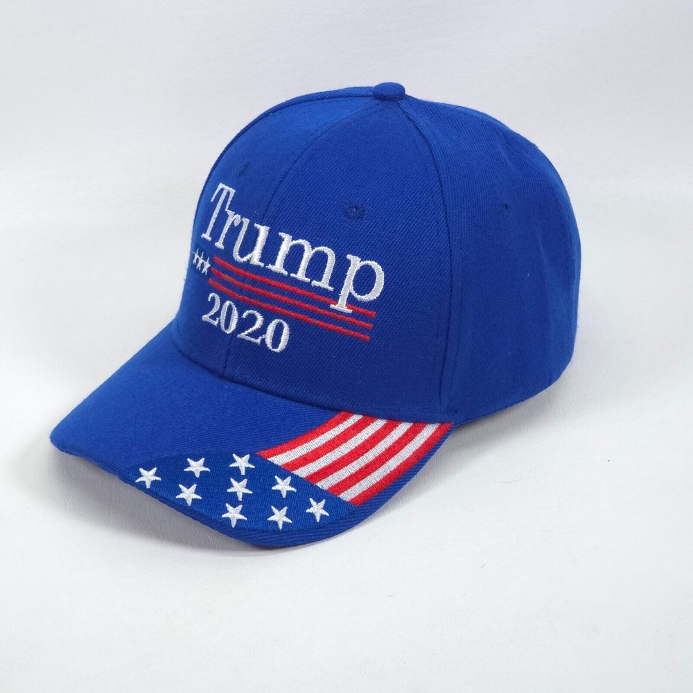 Trump 2020‎ Embroidered American Flag Bill Patriot Make America Great Again MAGA
